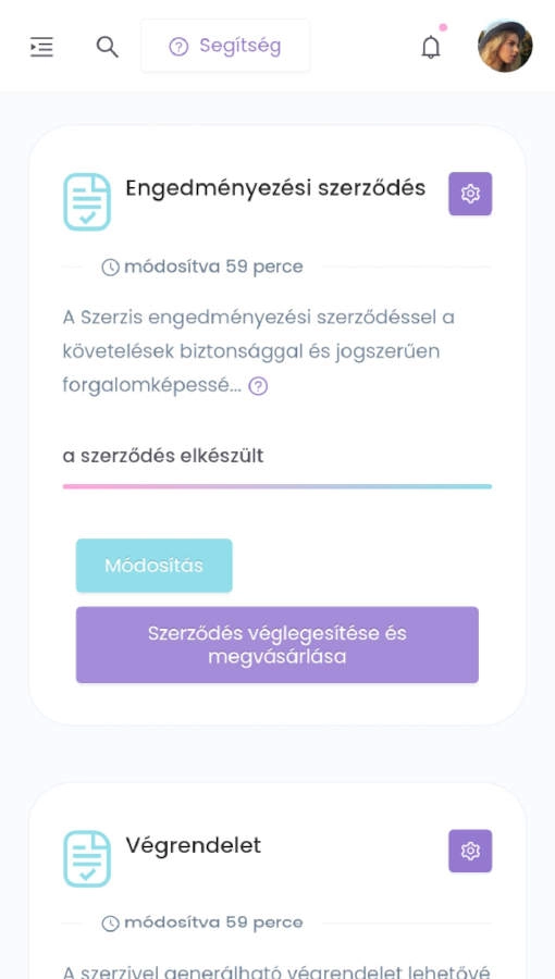 Phone screen about assignment contract