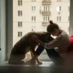 anya a lányával, válás